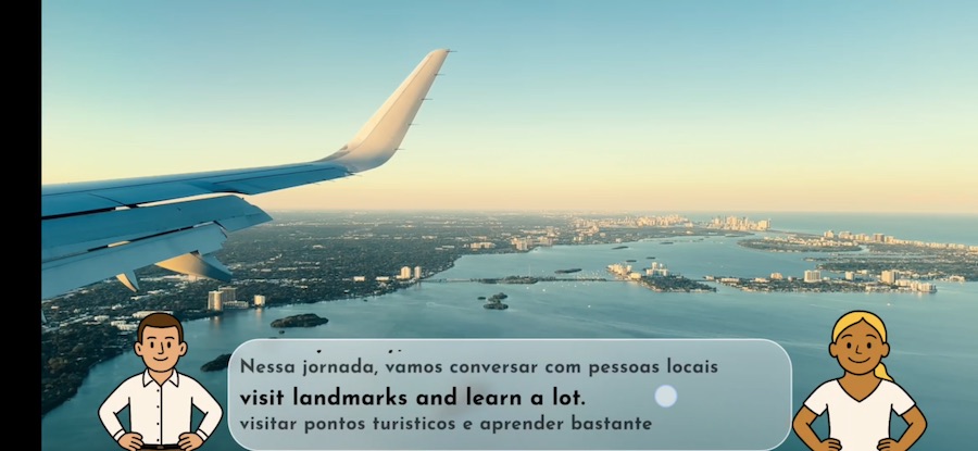 Videoaula de Miami no aplicativo Pysasu
